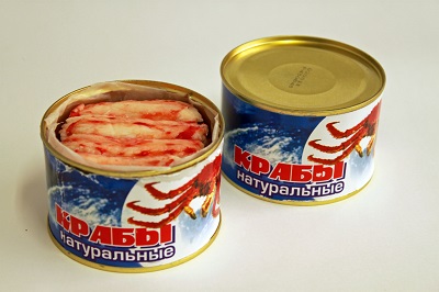 タラバカニ カニ缶